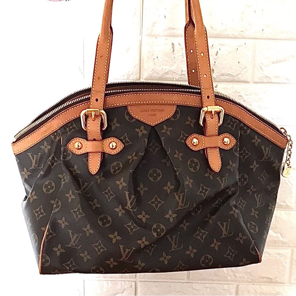 💎✨ RARE✨💎 zipper big Louis Vuitton bag tivoli GM French - Picture 3 of 14